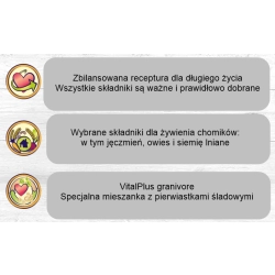 Bunny Hamster Dream EXPERT 500g karma dla chomika syryjskiego